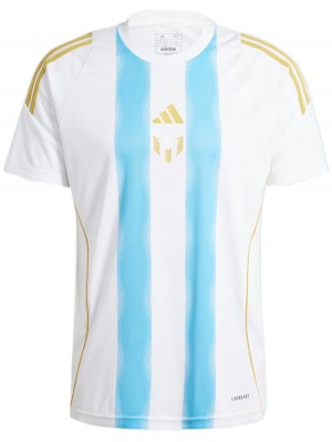 Pitch 2 street Messi fan versione maglia da allenamento uniforme da calcio maglia da calcio sportiva bianca da uomo 2024-2025